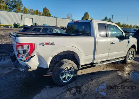 2021 Ford F150 Super Cab z USA, uszkodzony, nr VIN 1FTEX1EP8MFA28984